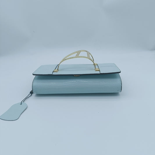 【Sky Clutch Bag】Lizard Pattern Real Cowhide Leather Wrist Bag,buy 1 get 1 pony and 1 headband
