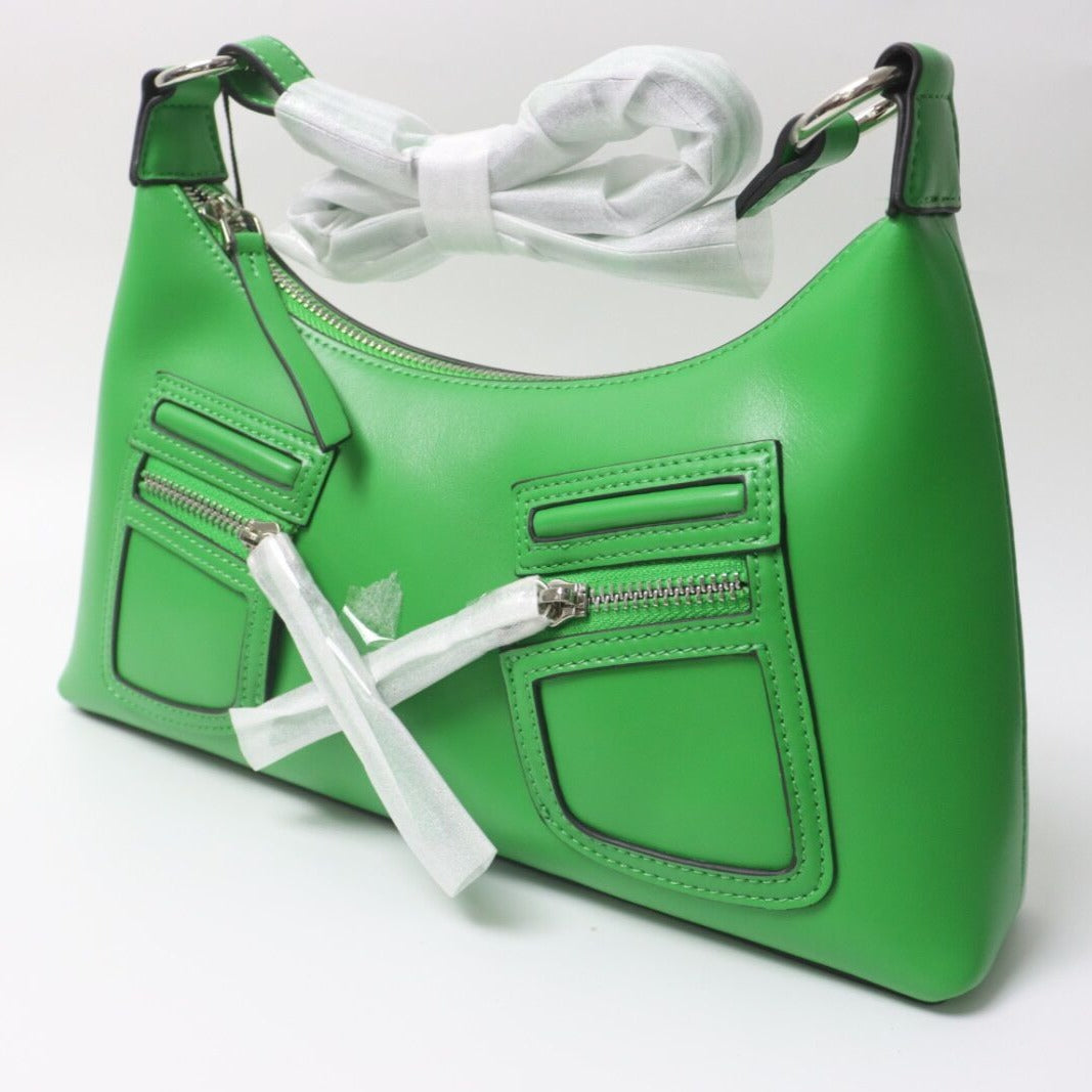 【NEW】【Colorful Dreams】Cowhide Leather  Shoulder Crossbody  Bag --Buy 1 Get 1 Pony and 1 Coin Purse