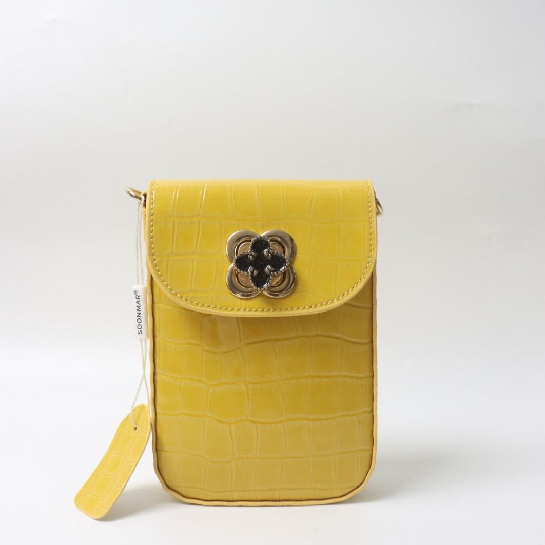 【NEW】【Colorful phone bag】Cowhide Leather  Bag --Buy 1 Get 1 Pony and 1 Coin Purse