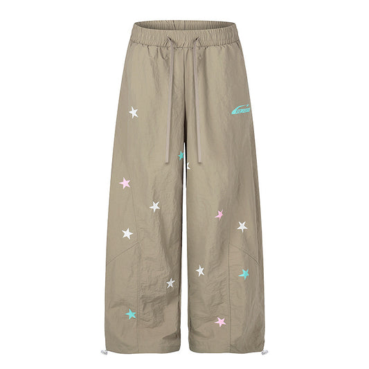 Y2K Star Graphic Baggy Pants
