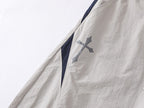 Y2K Layered Waist Colorblock Baggy Pants