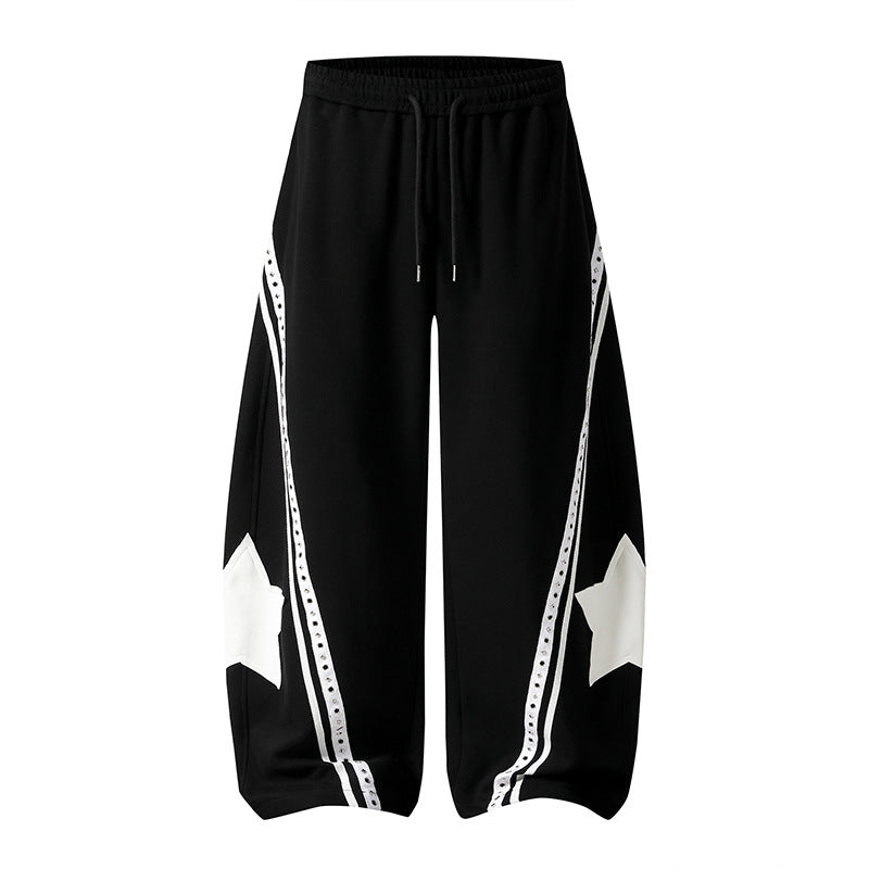 Y2K Star Baggy Pants