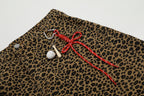 Y2K Vintage Leopard Baggy Pants
