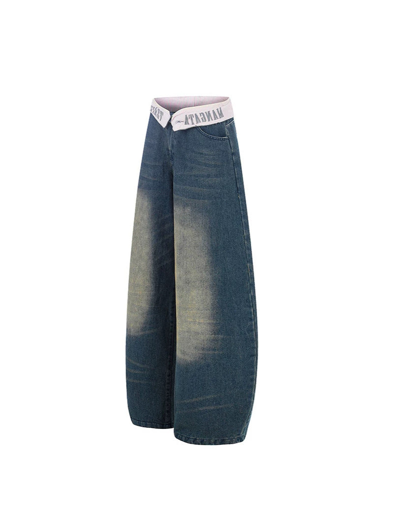 Vintage Streetwear Denim Trousers
