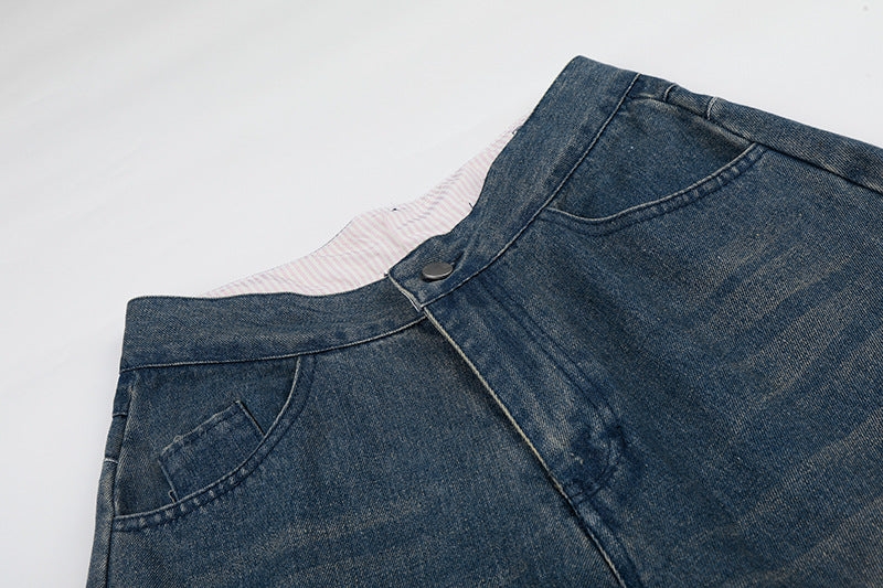 Vintage Streetwear Denim Trousers