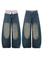 Vintage Streetwear Denim Trousers
