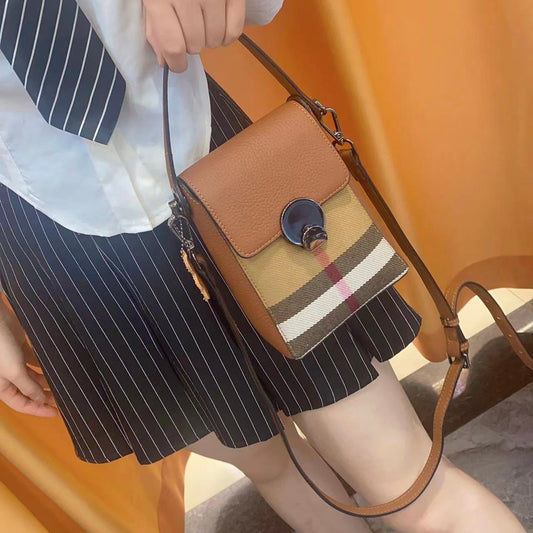 【Lunar Phone Bag】Cowhide Leather Crossbody Bag--，buy 1 get 1 pony and 1 coins purse