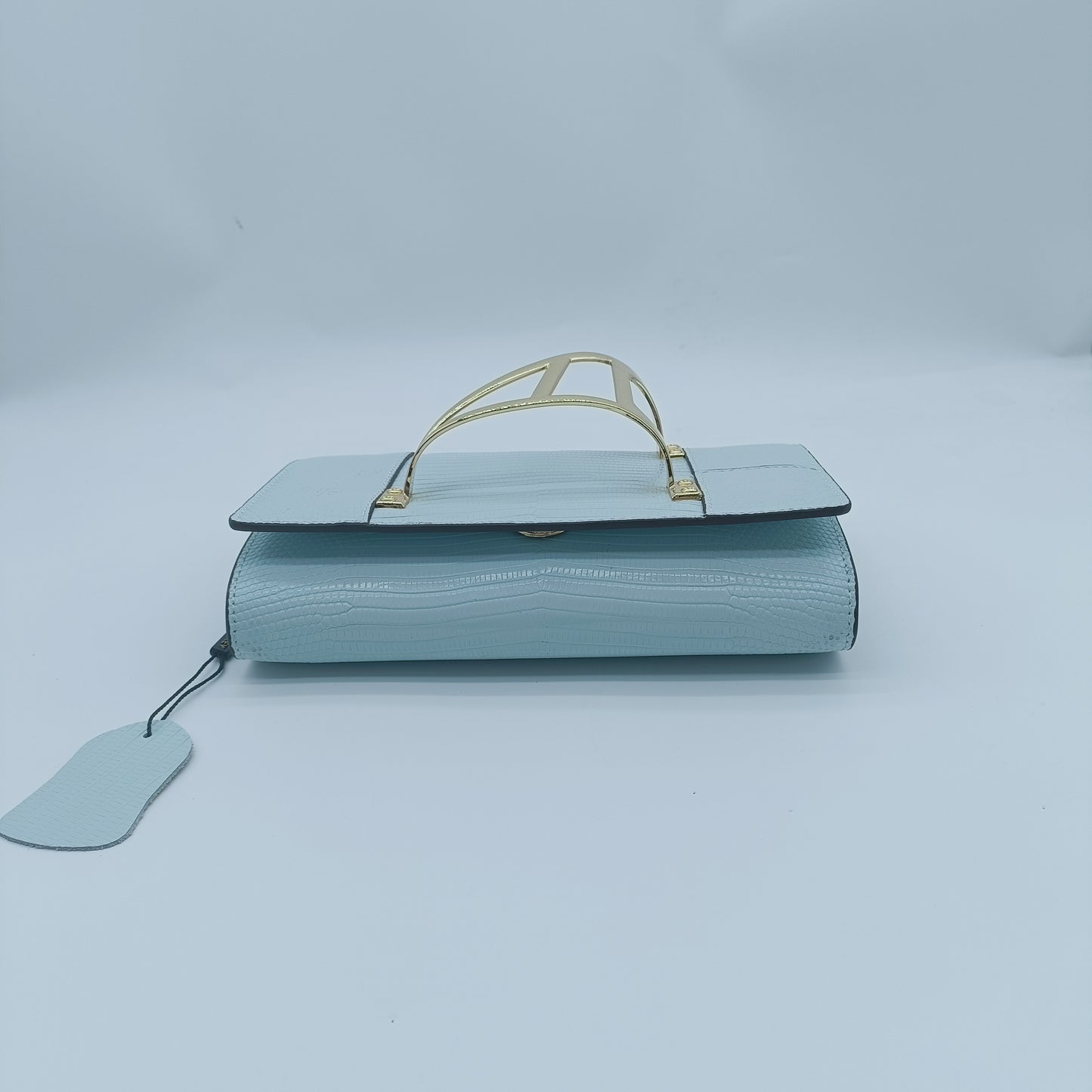 【Sky Clutch Bag】Lizard Pattern Real Cowhide Leather Wrist Bag，buy 1 get 1 pony and 1 headband