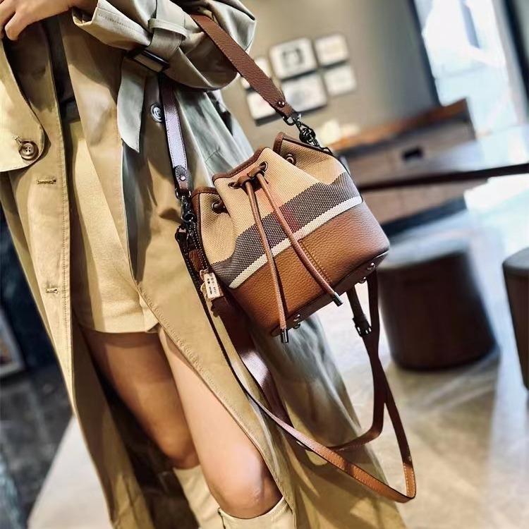 【drawstring bag-S】【2 in 1】Large Capacity Crossbody Handbag with Small Wallet-，buy 1 get 1 pony and 1 headband