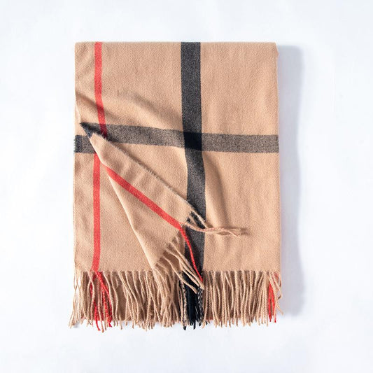 【 Winter Scarf】Soft Classic Cashmere Feel Winter Scarf