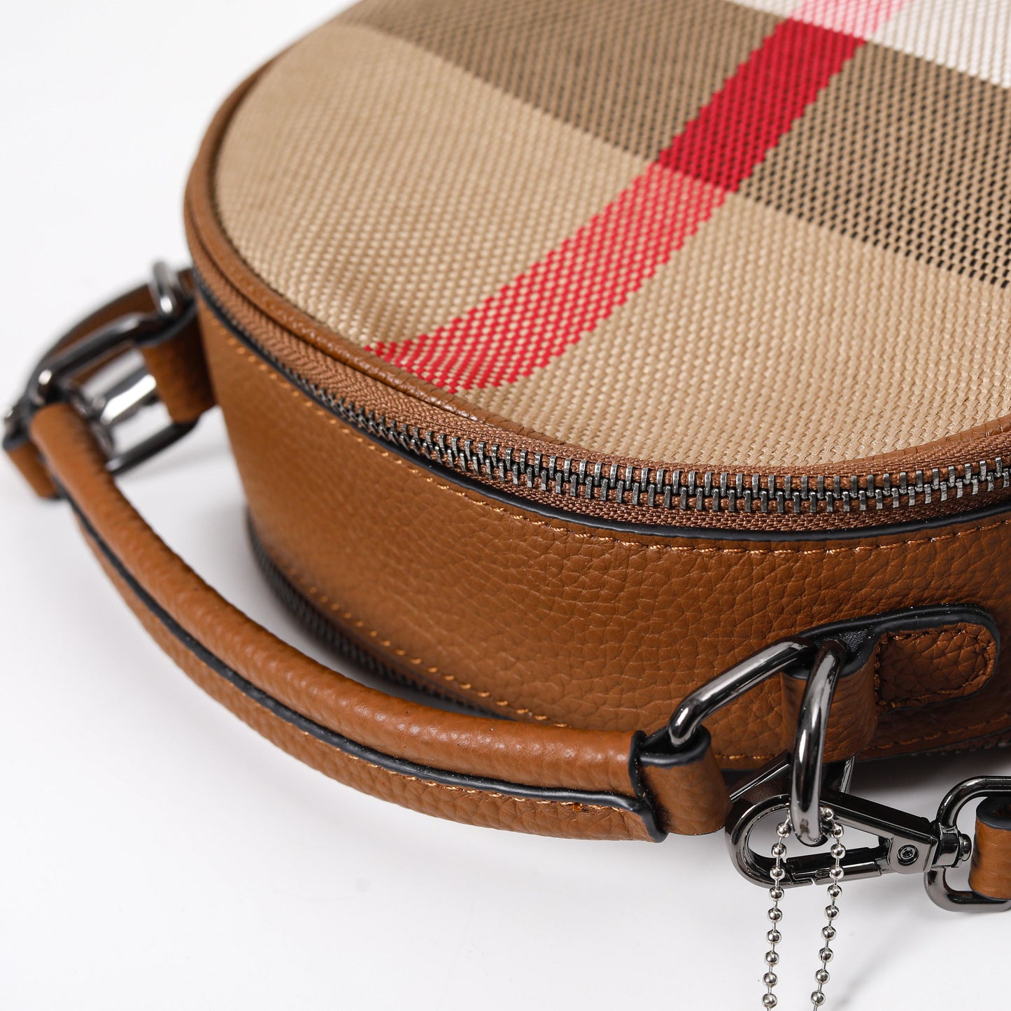 【Apple Bag】Round Cute Large Capacity Crossbody Bag-buy 1 get 1 pony and 1 coins purse