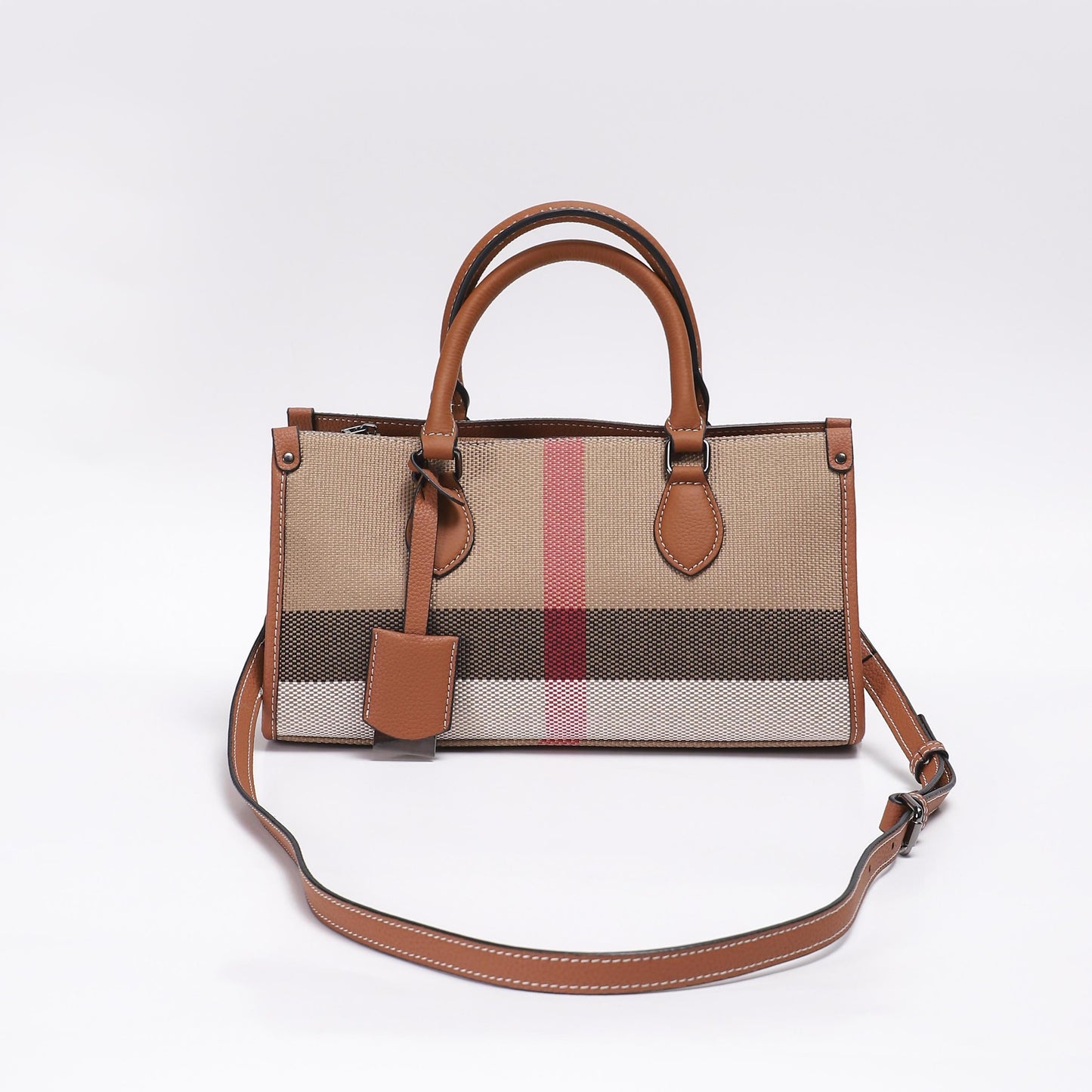 【Sandwich Handbag】Large Capacity Handbag L 12" , W 6.5" , H 5.12"-，buy 1 get 1 pony and 1 headband