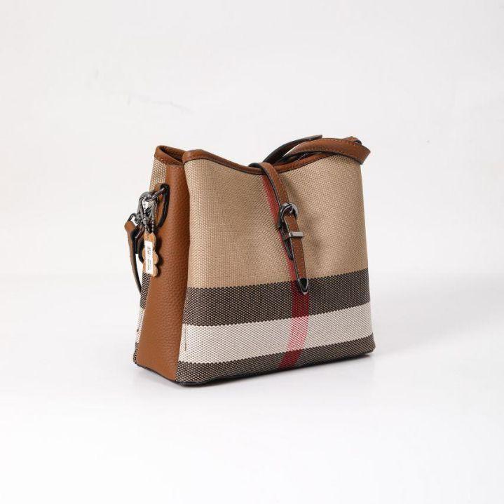 【Bridge Bucket】Pin Bucket Bag-，buy 1 get 1 pony and 1 headband
