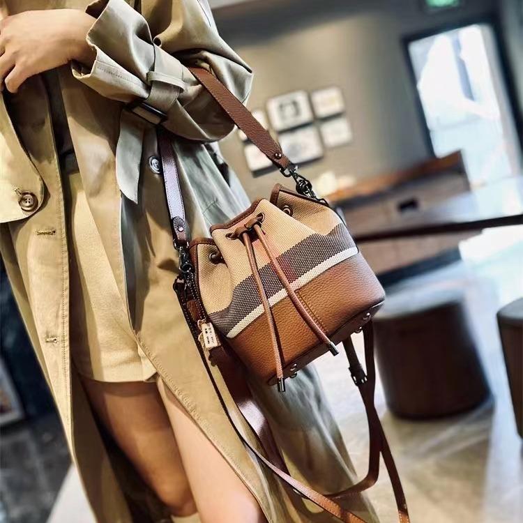 【drawstring bag-S】【2 in 1】Large Capacity Crossbody Handbag with Small Wallet-，buy 1 get 1 pony and 1 headband