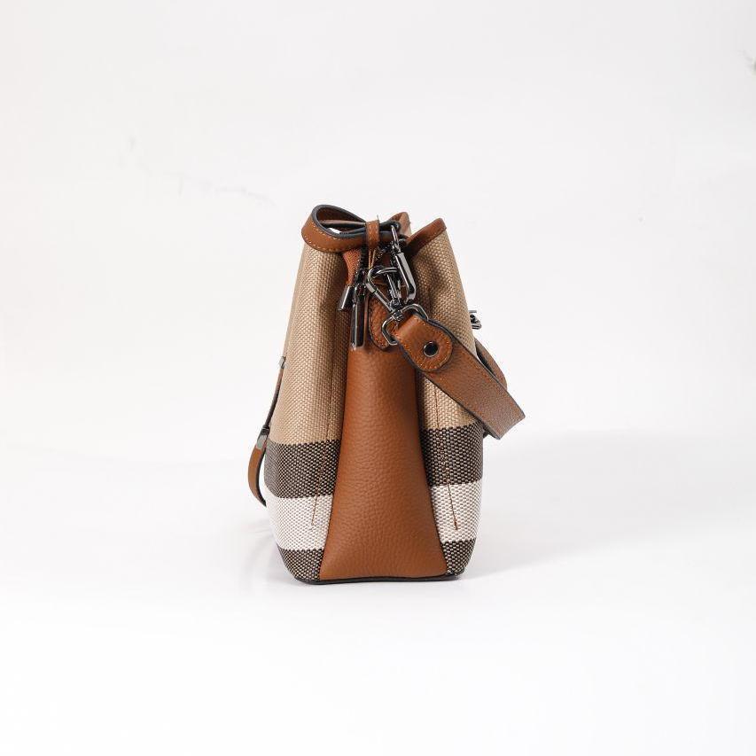 【Bridge Bucket】Pin Bucket Bag-，buy 1 get 1 pony and 1 headband